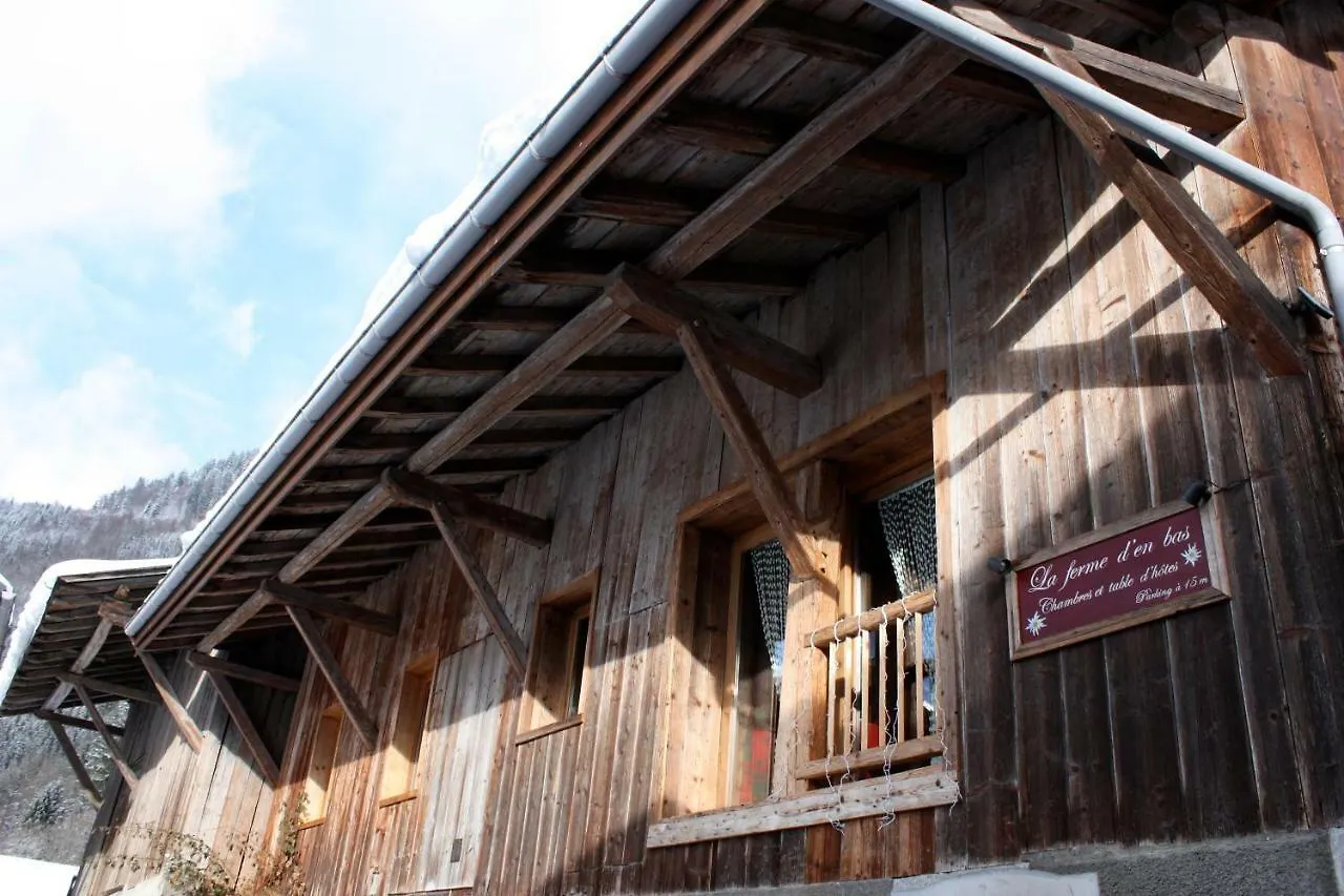 Bed & Breakfast Chambre D'Hotes La Ferme D'En Bas Samoens